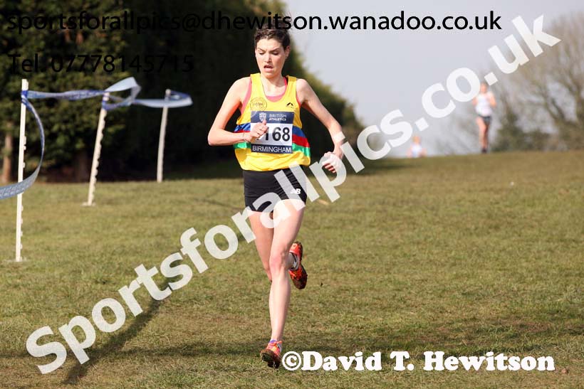 Senior womens 2016 Inter Counties Cross Country Champs. and Cross Challenge Final, Cofton Park, Birmingham. Photo: David T. Hewitson/Sports for All Pics